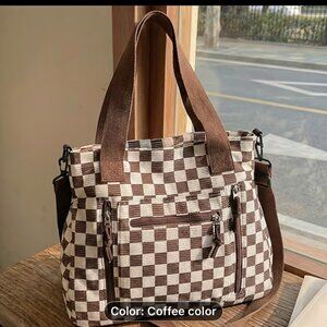 Perfect Lily Women's Plaid Crossbody Bag